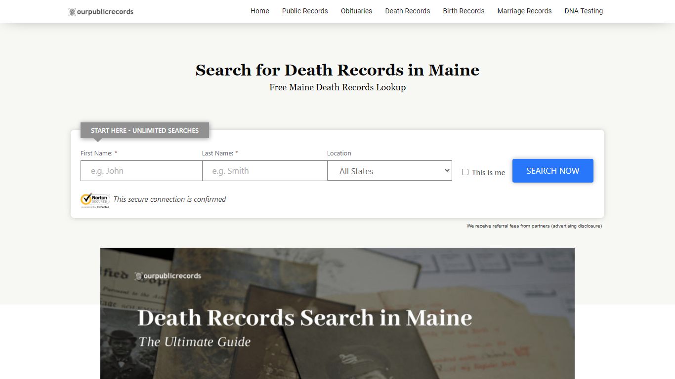Maine Death Records Search – The Ultimate Guide - 2021 ...